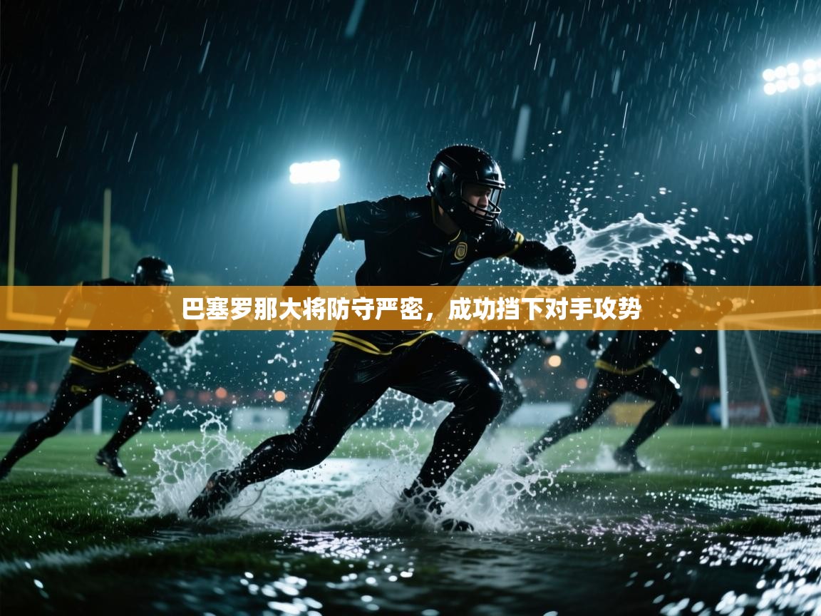 巴塞罗那大将防守严密，成功挡下对手攻势  第1张