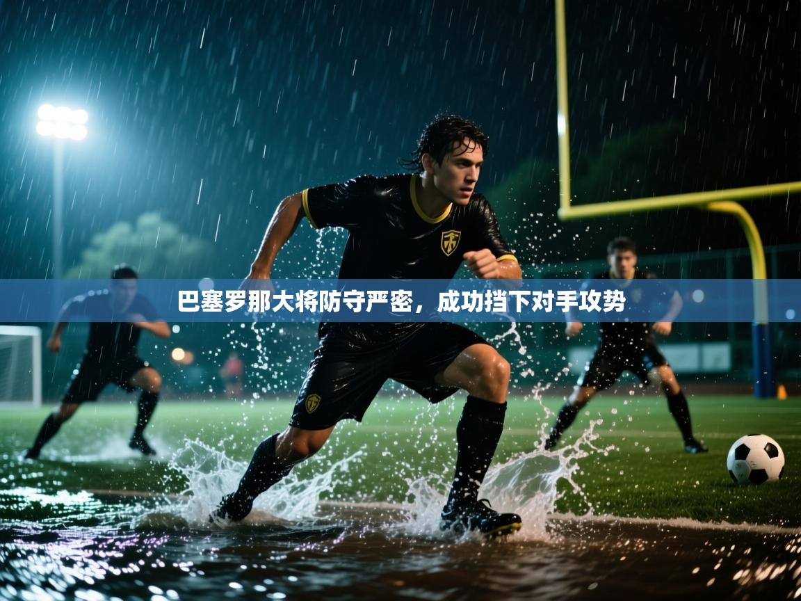 巴塞罗那大将防守严密，成功挡下对手攻势  第2张